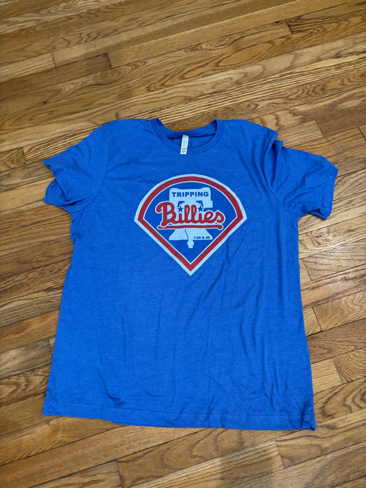 Philies Billie's w/set list tee size unsex xl