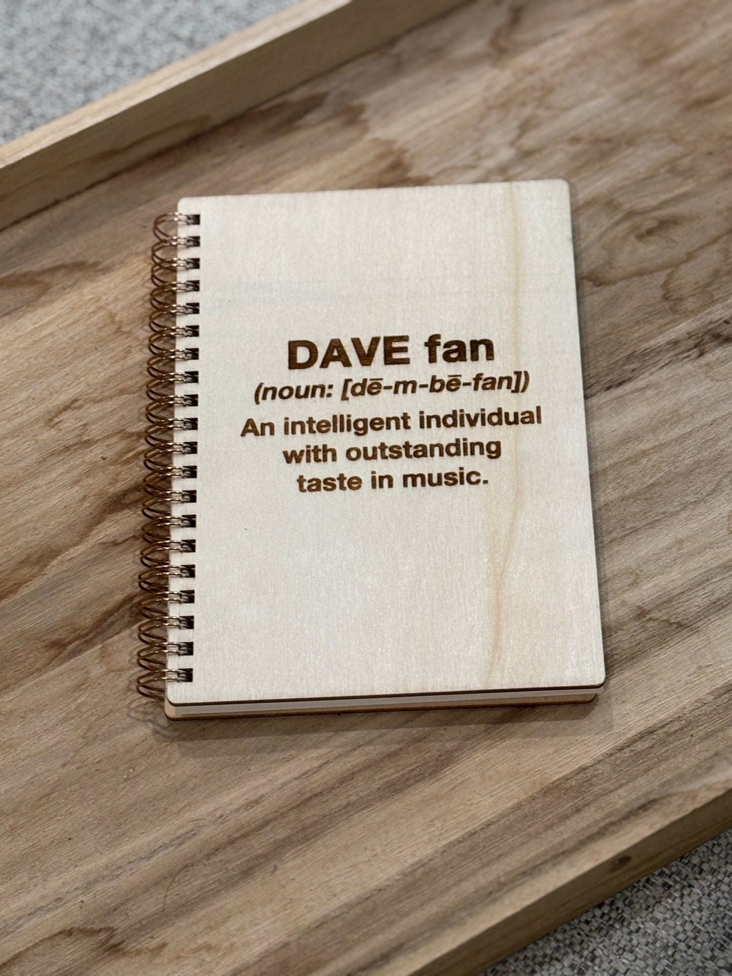 Dave Fan Notebook