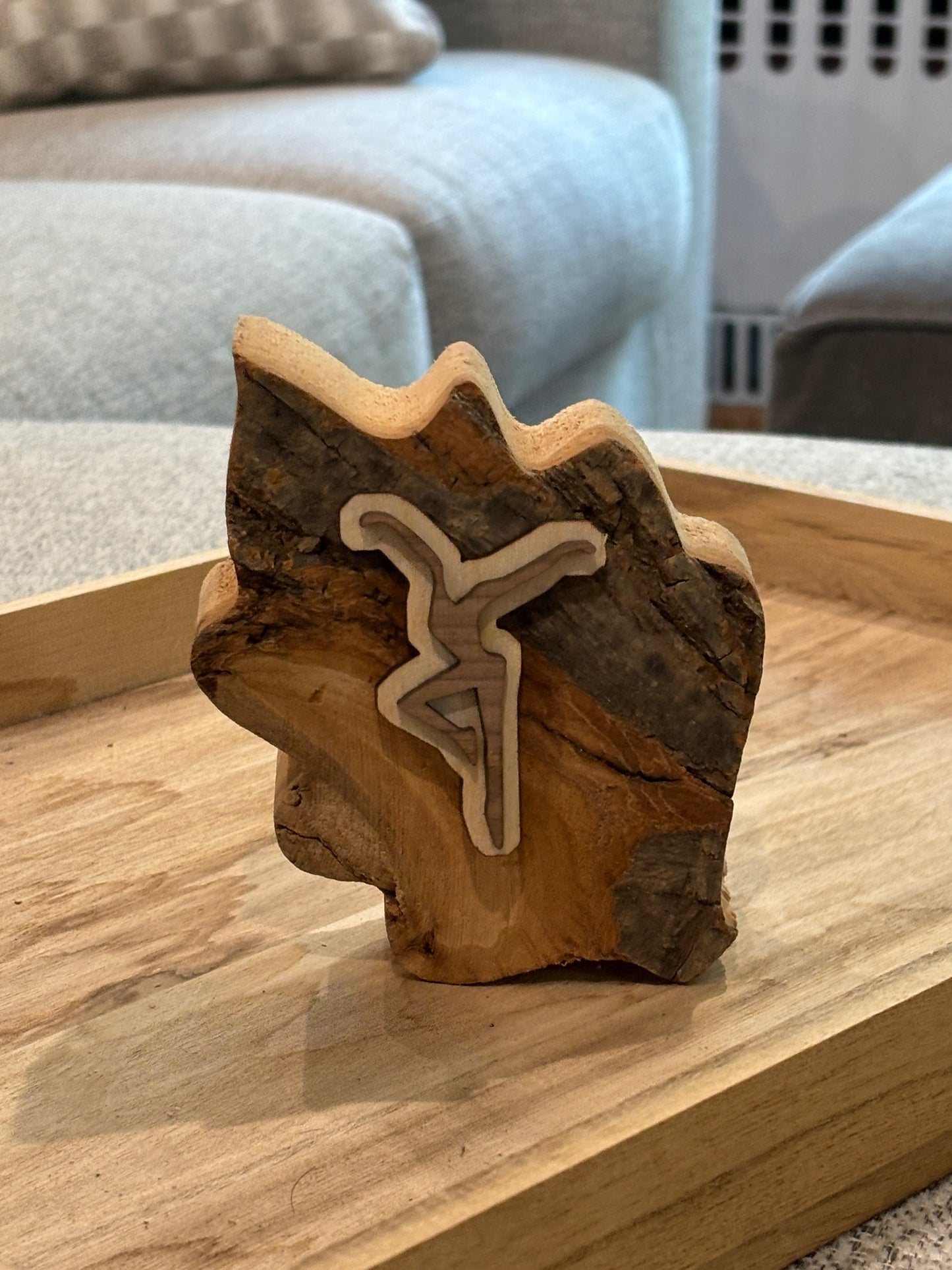Maple Leaf Dancers Slab Art