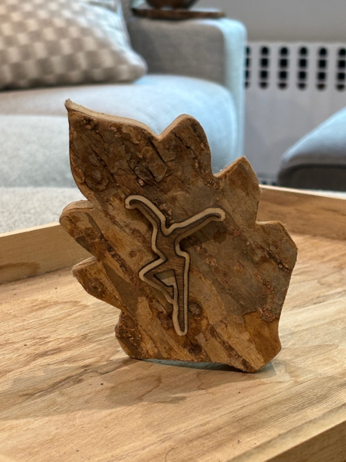 Maple Leaf Dancers Slab Art