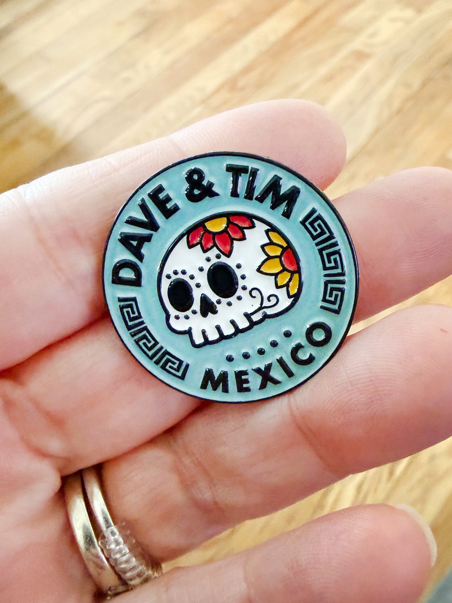 Dave & Tim Mexico Pin