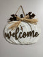 Pumpkin Door Hanger