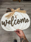 Pumpkin Door Hanger