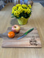 Eat, Drink and Be Merry Cutting Board