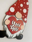 Valentine Gnome Wood Door Hanger *Limited Run