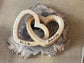 Wood Interlocked Engraved Hearts *Limited Run