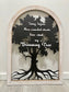Dreaming Tree Metal and Wood Mixed Medium Wall Art