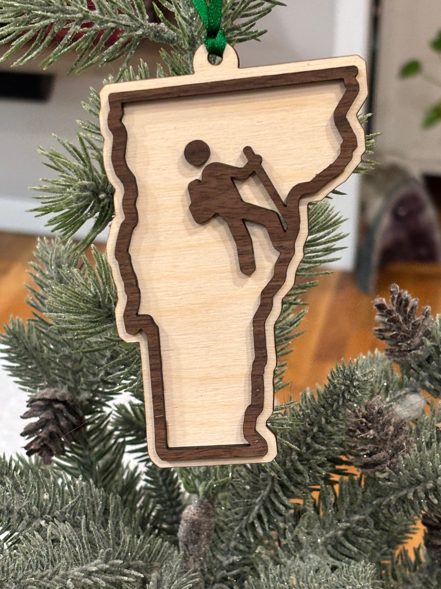 Hike Vermont Ornament