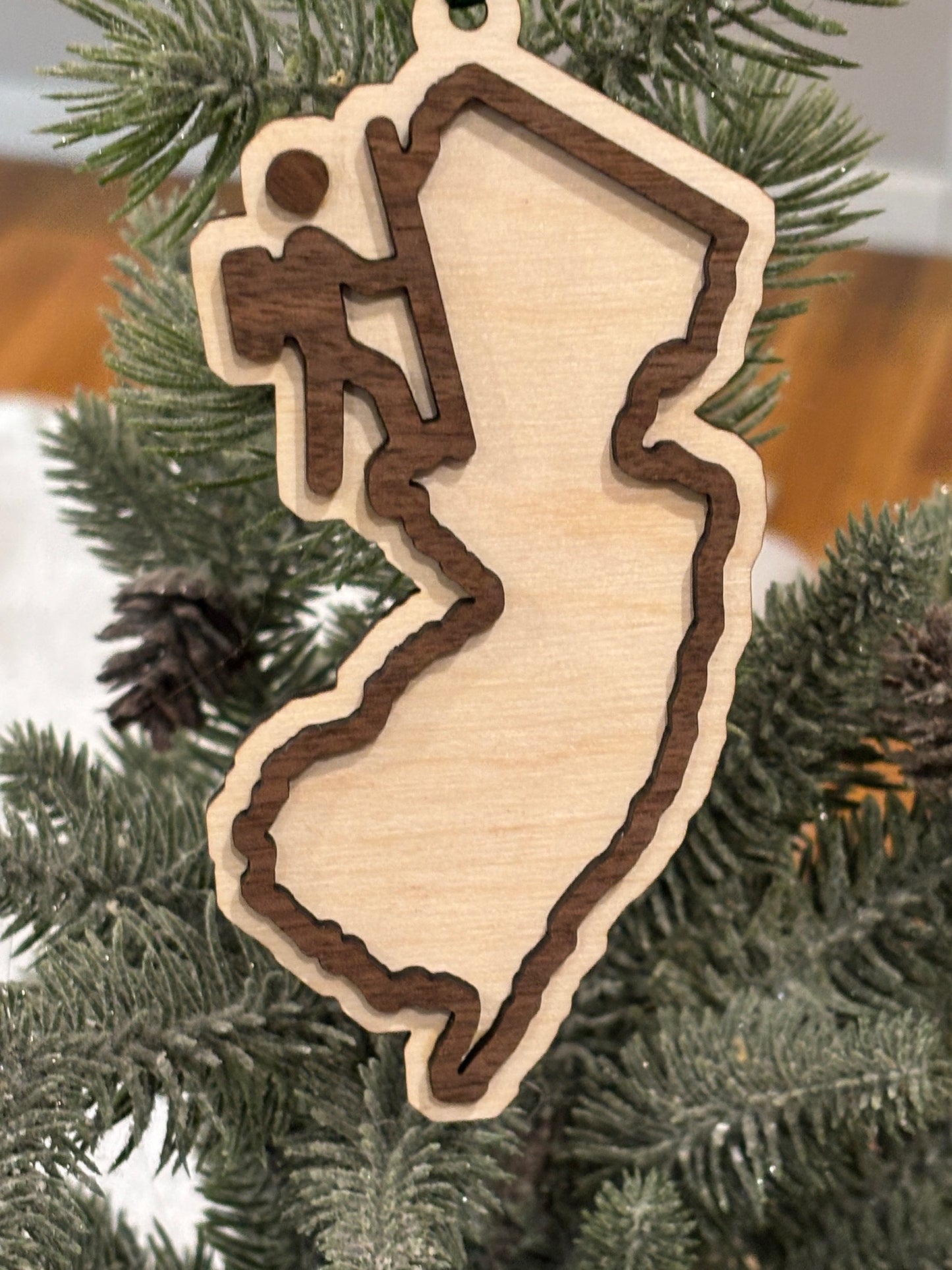 Hike New Jersey Ornament
