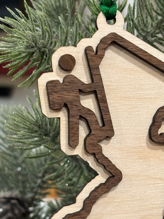 Hike New Jersey Ornament
