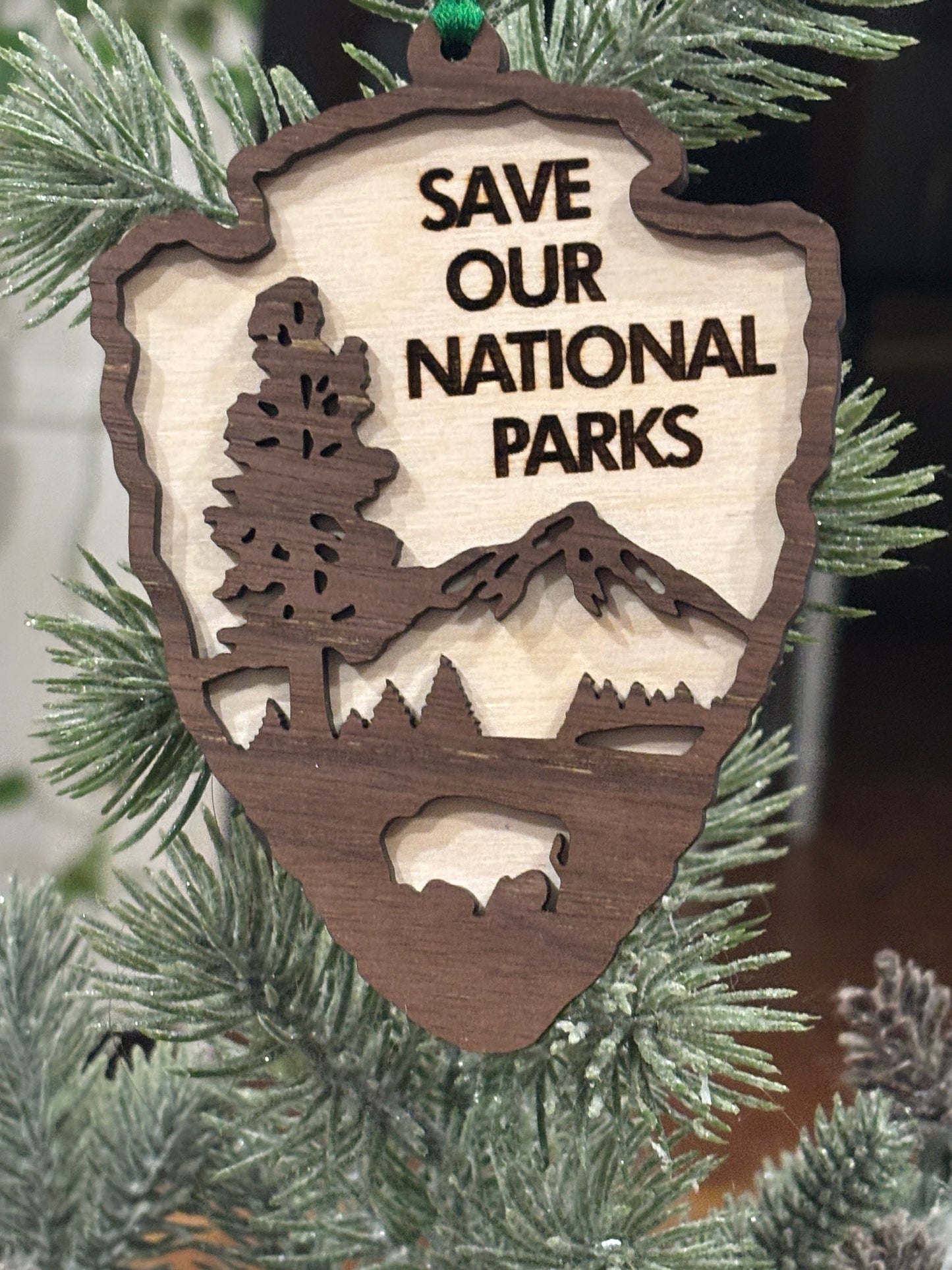 Save Our National Parks -Arrowhead Ornament