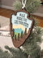 Walk Where You Like Your Steps Ornament