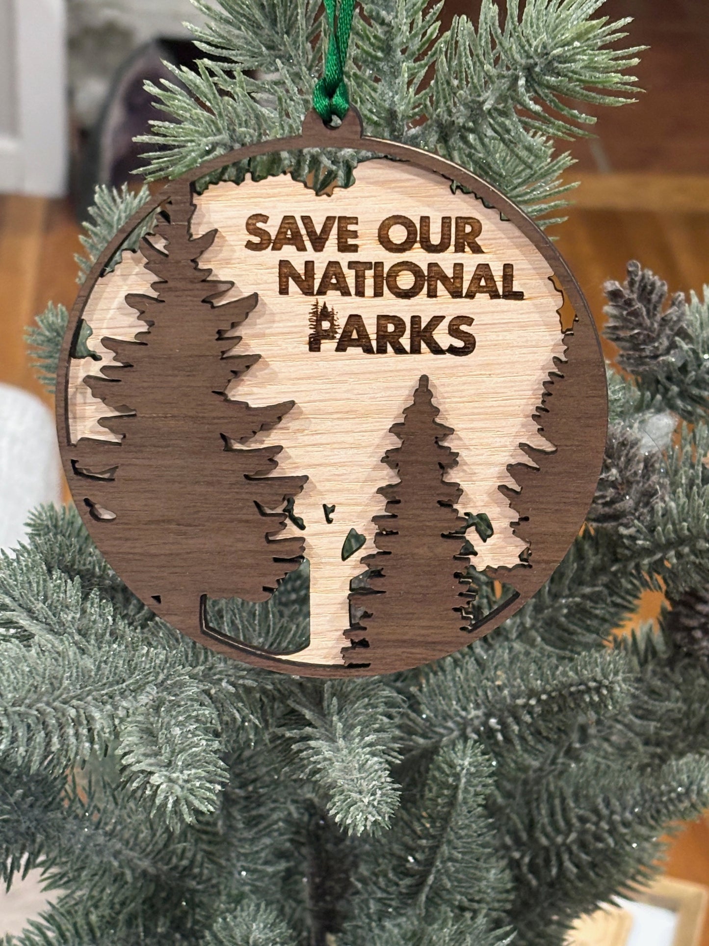 Save Our National Parks Ornament