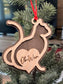 Personalized Cat Cut Ornament