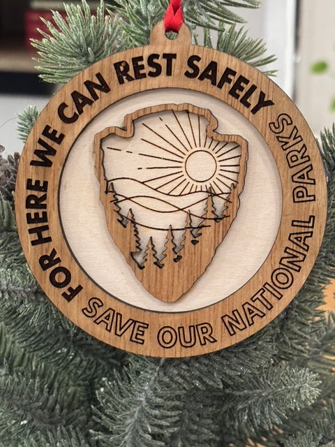 Rest Safely Ornament