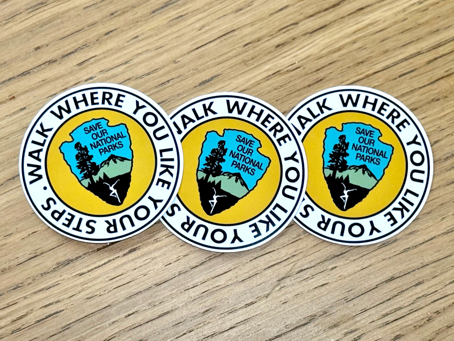 3 Pack - Save Our National Parks *I'll back You Up*