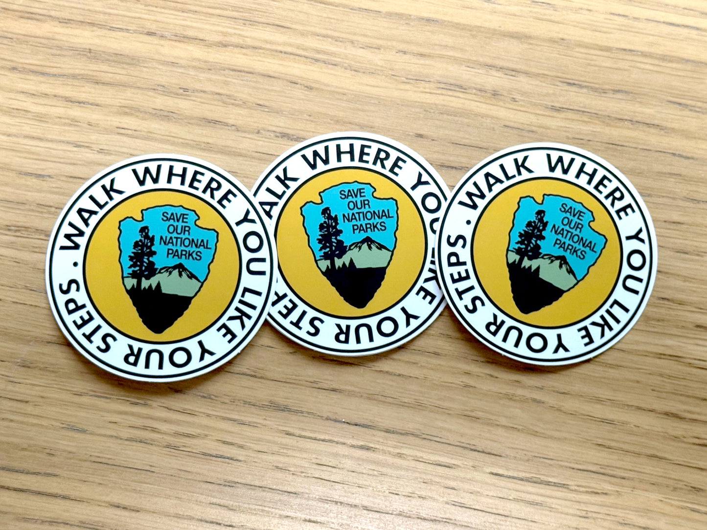 3 Pack - Save Our National Parks *I'll back You Up*