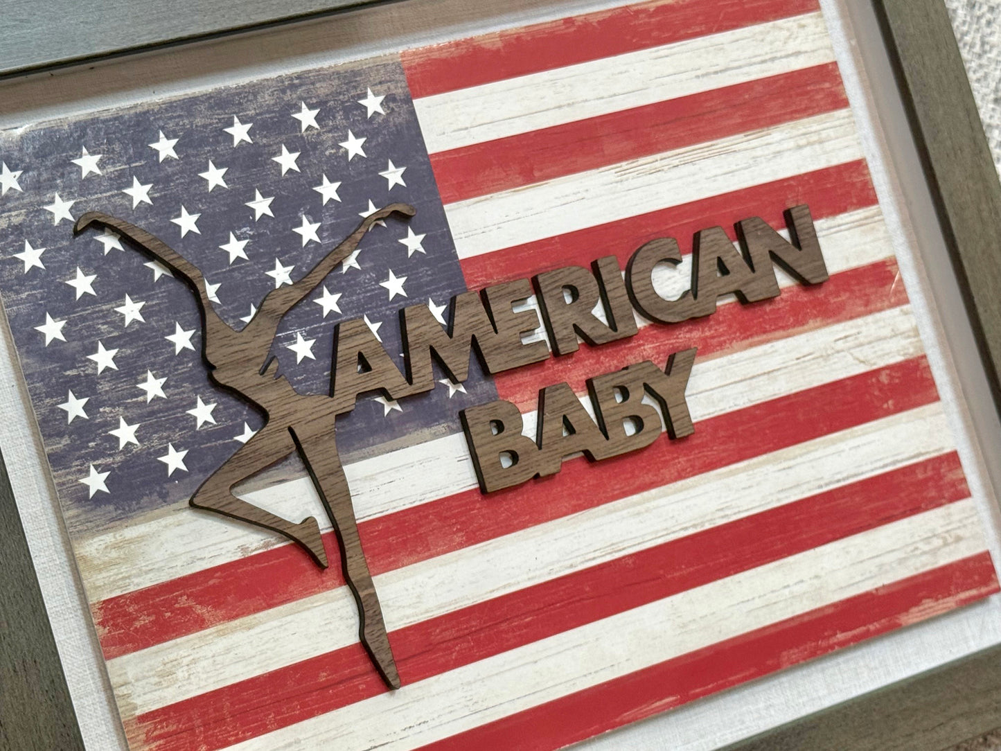 American Baby Multi Media With Frame