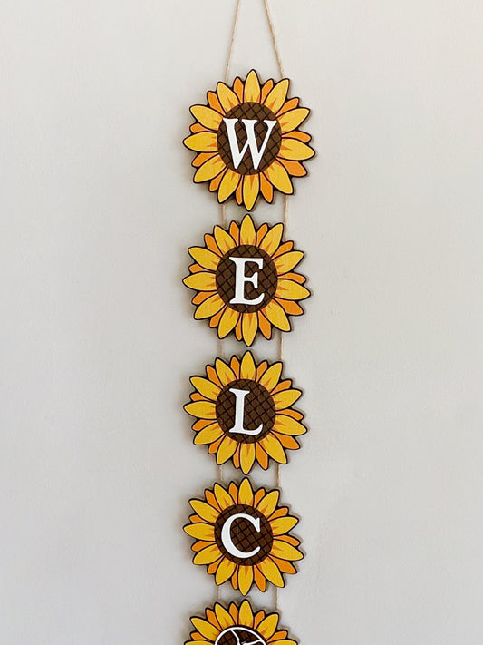 WELCOME Spring Wall/Door Hanger *LIMITED RUN