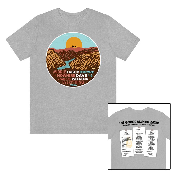 Middle of Nowhere Gorge 2026 With Set List