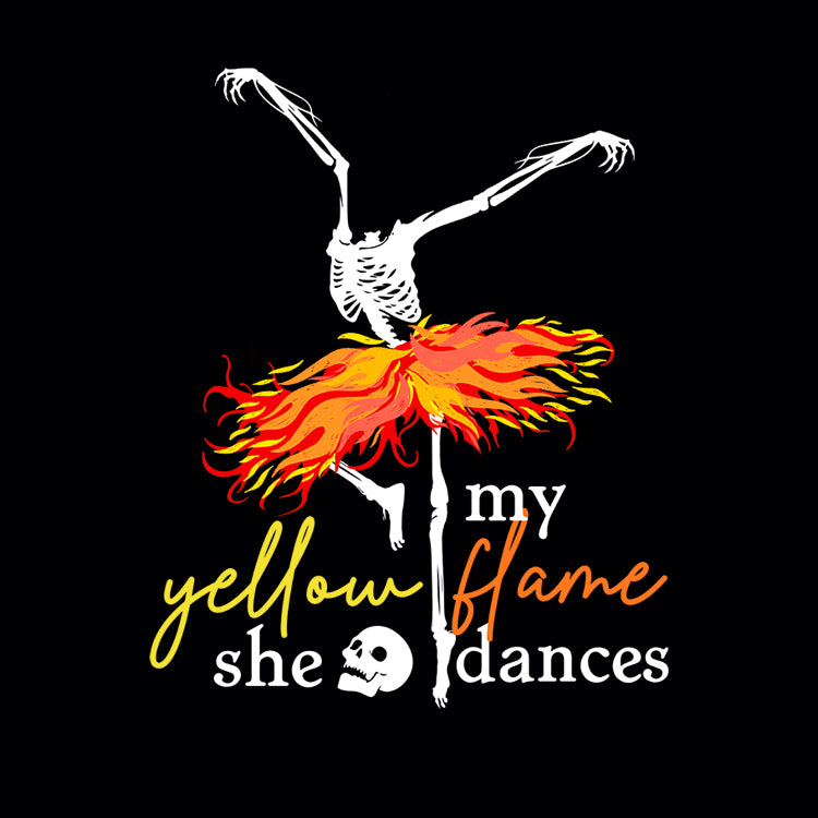 My Yellow Flame Halloween Dance