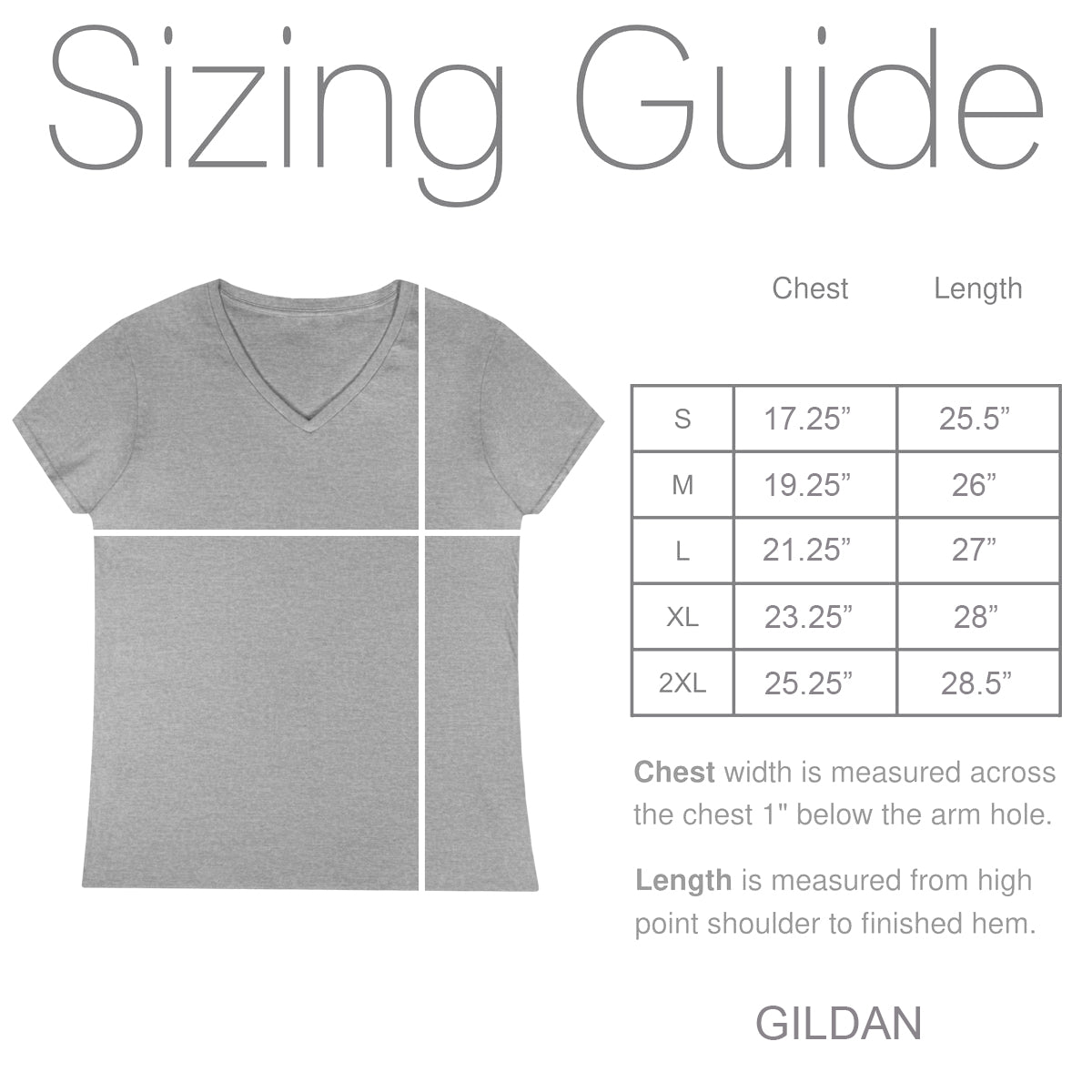 Build Your Own Women's V-Neck Tee (Gildan)
