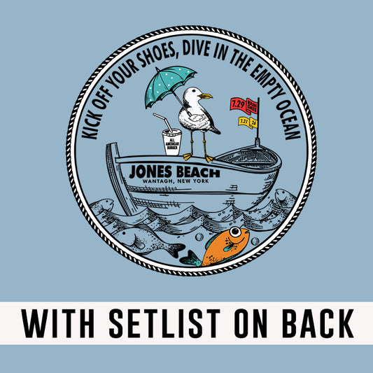 Jones Beach 2026 RAIN DATE *With Setlist