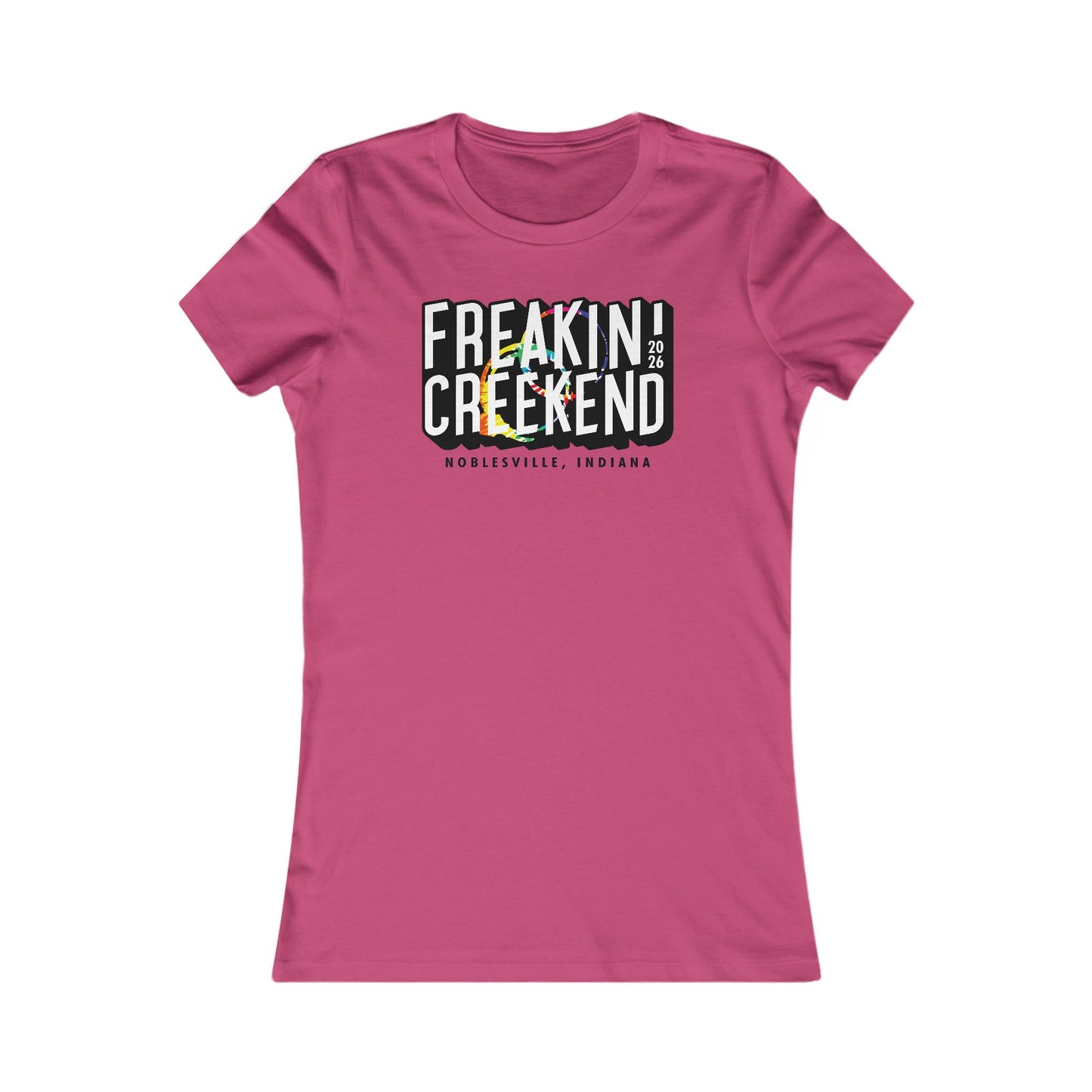 Creekend 2026 Woman's Cut Tee *With Set List
