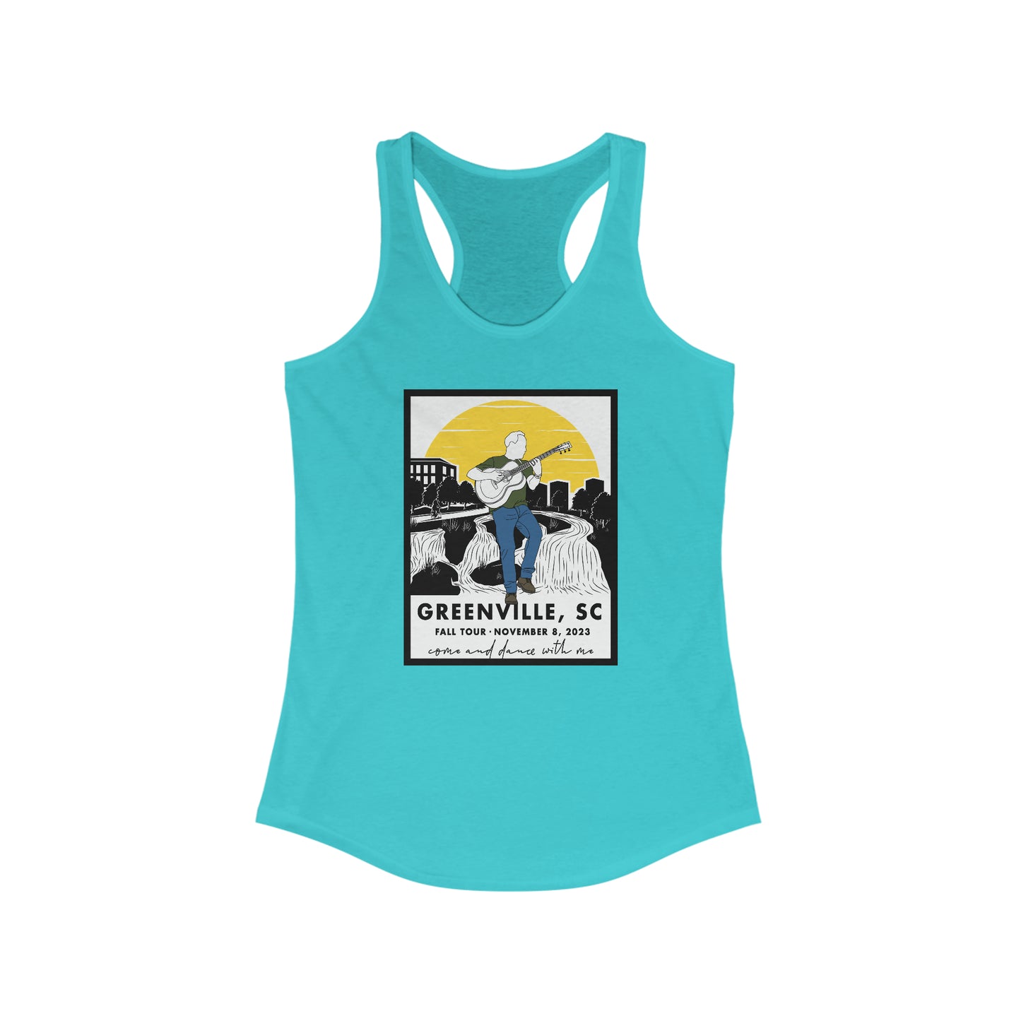 Greenville SC 2023 Tank Top w/set list