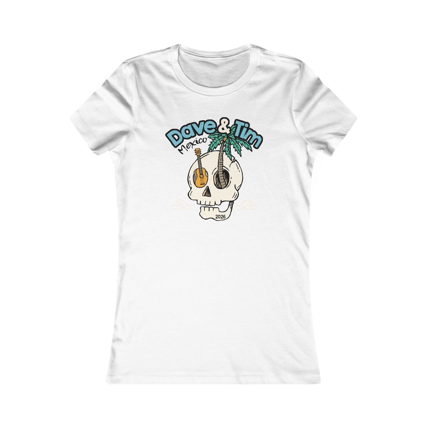 Dave & Tim 2026 Woman's Cut Tee *With Set List