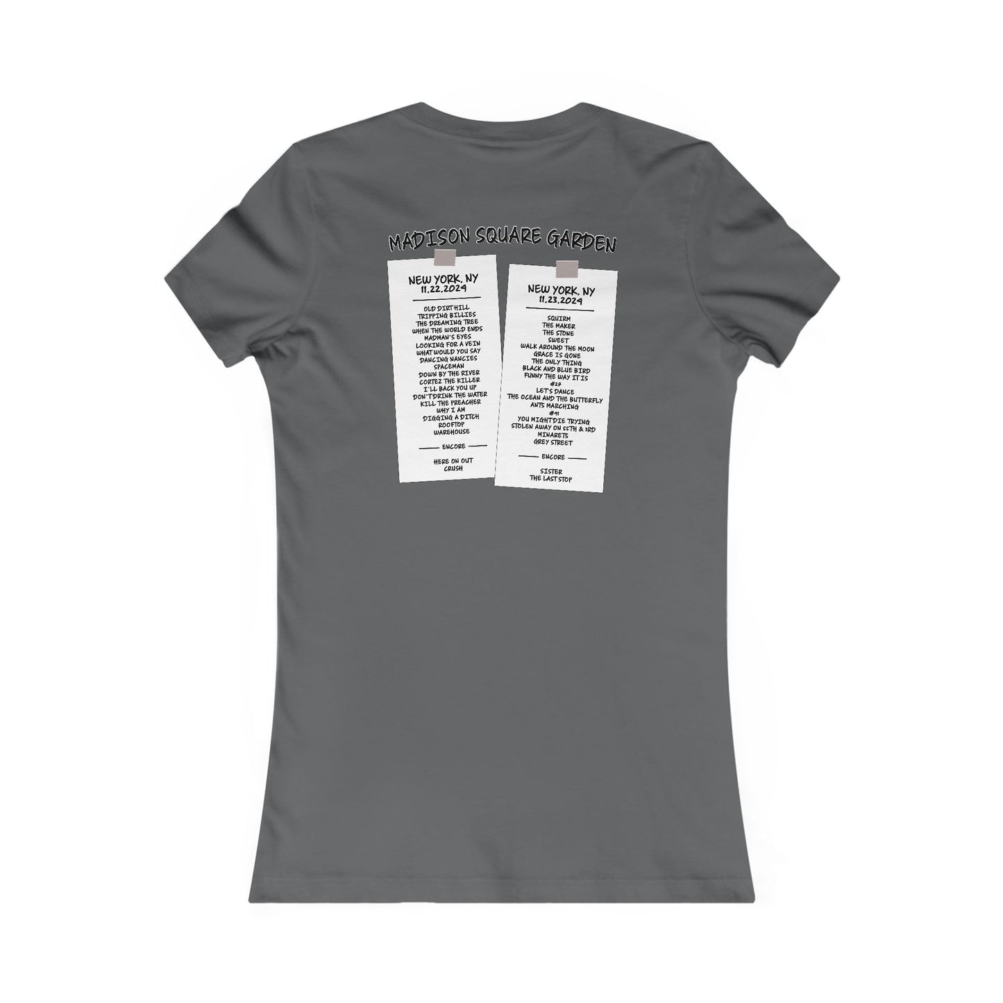 Banksy Last Stop 2024 Woman's Cut *With Setlist