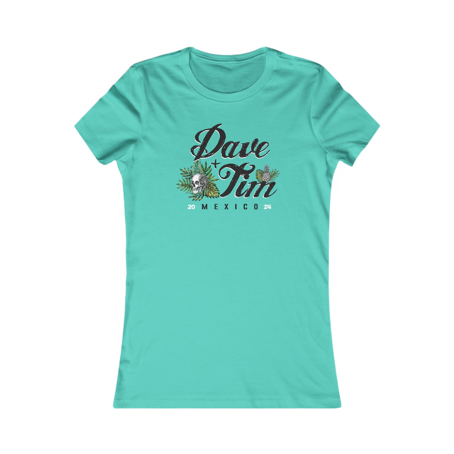 Dave And Tim Palm Leaf 2024 Women's Cut *WITH SETLIST