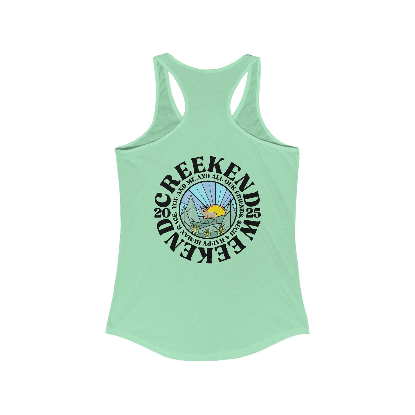 Freakin Creekend 2025 *With Back Print Woman's Tank