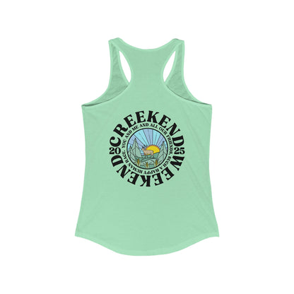 Freakin Creekend 2025 *With Back Print Woman's Tank