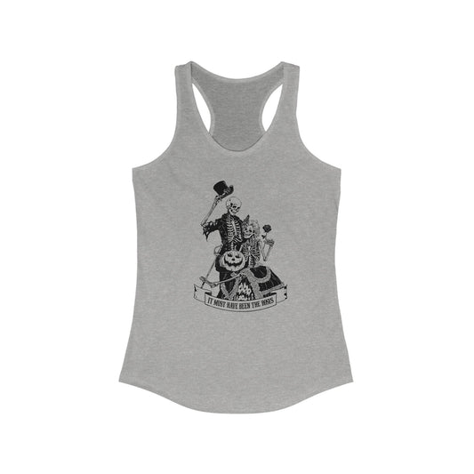 Must Have Been Halloween Woman's Tank