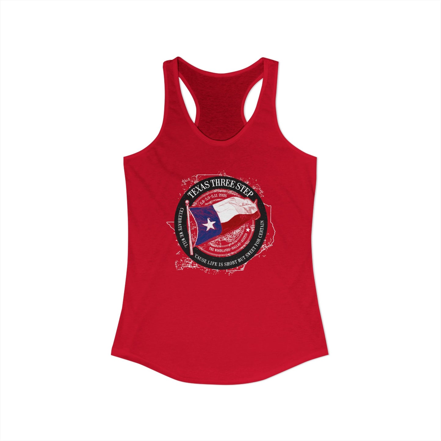 Texas Three Step 2026 Woman's Tank *With Set List