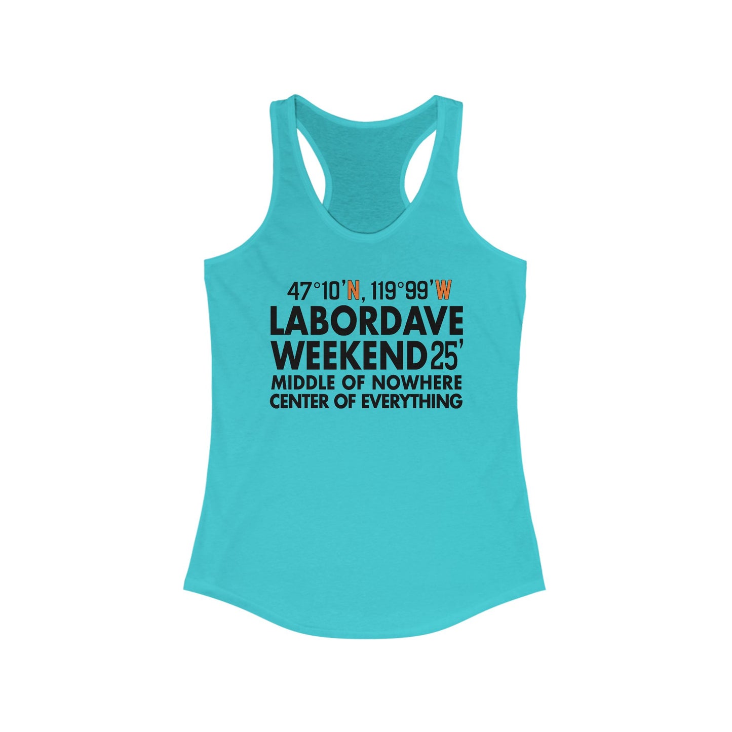 Gorge Coordinates 2025 Woman's Tank *With Set List