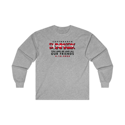 Denmark Europe 2024 Long Sleeve Tee *With Setlist