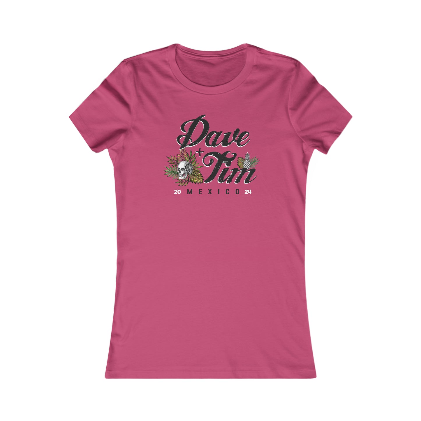 Dave And Tim Palm Leaf 2024 Women's Cut *WITH SETLIST