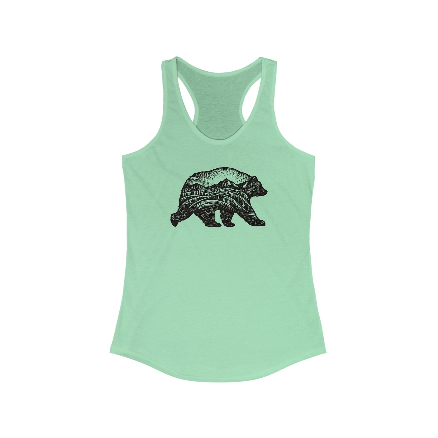 Black Bear Tank Top