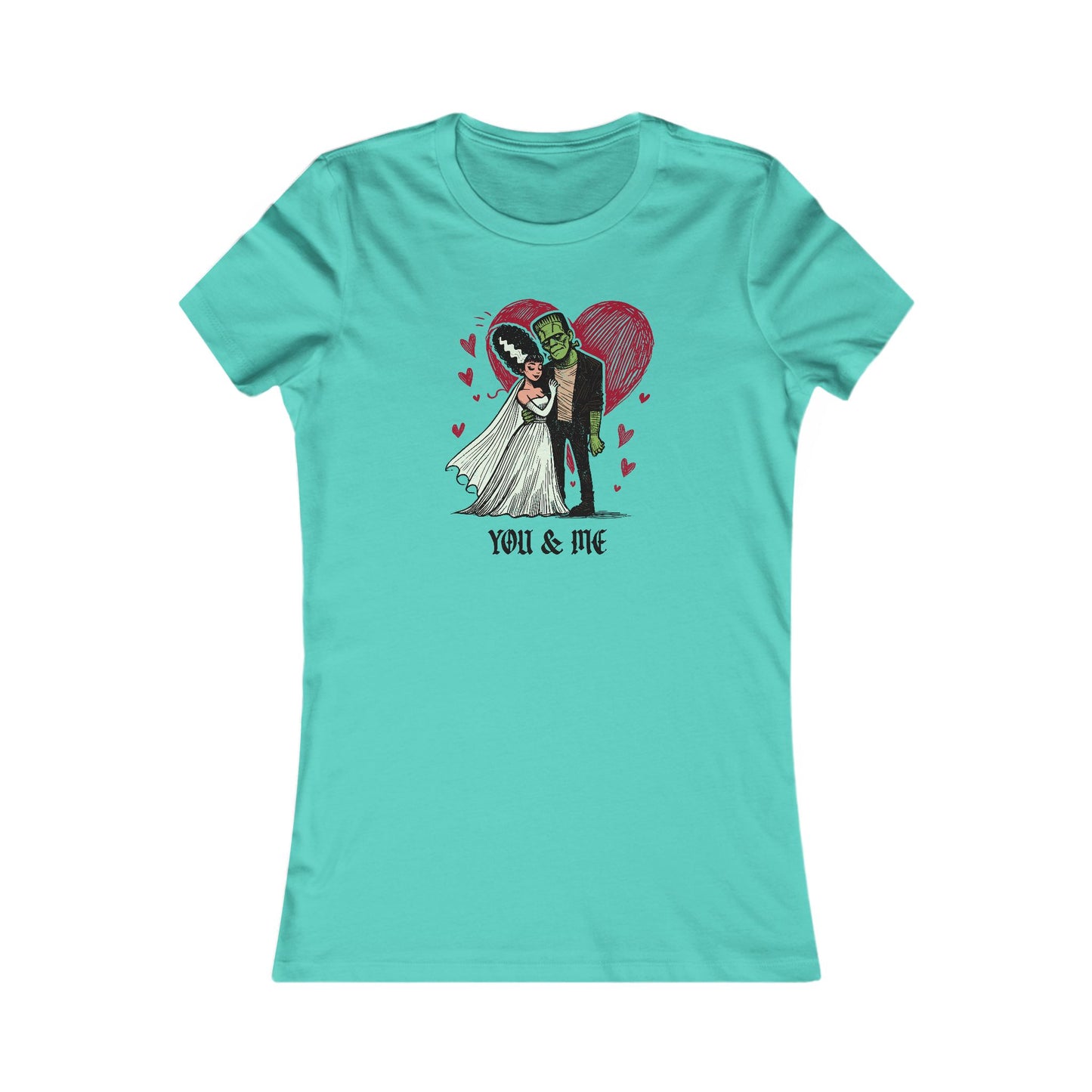 You & Me Bride Woman's Cut Tee