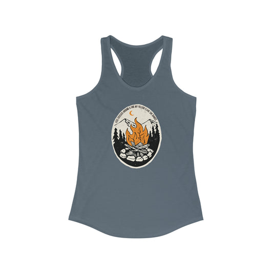 My Yellow Flame Tank Top