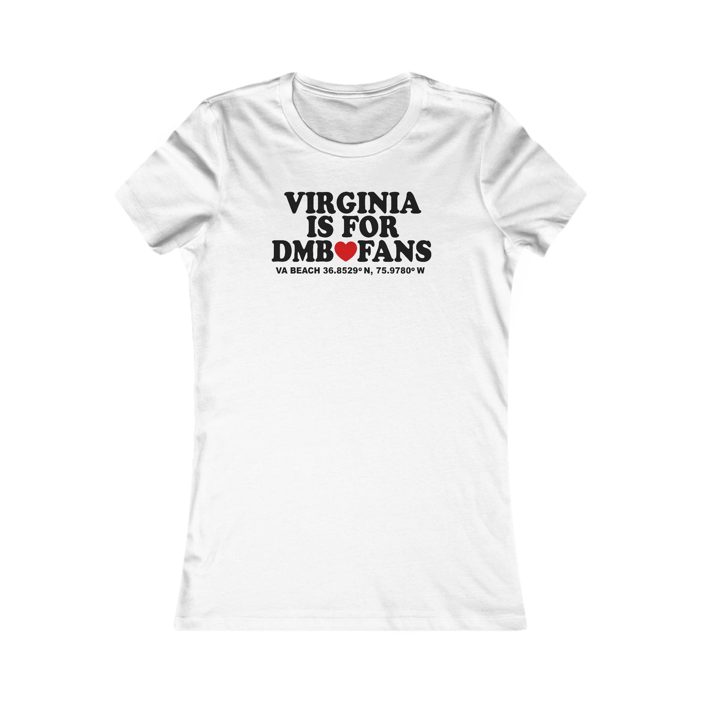 Virginia Beach 2026 Woman's Cut Tee *With Set List
