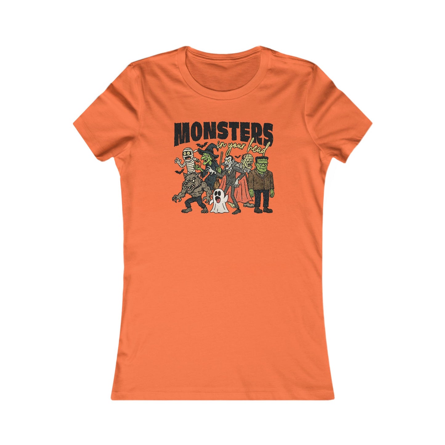 Monster Mash Woman's Cut Tee