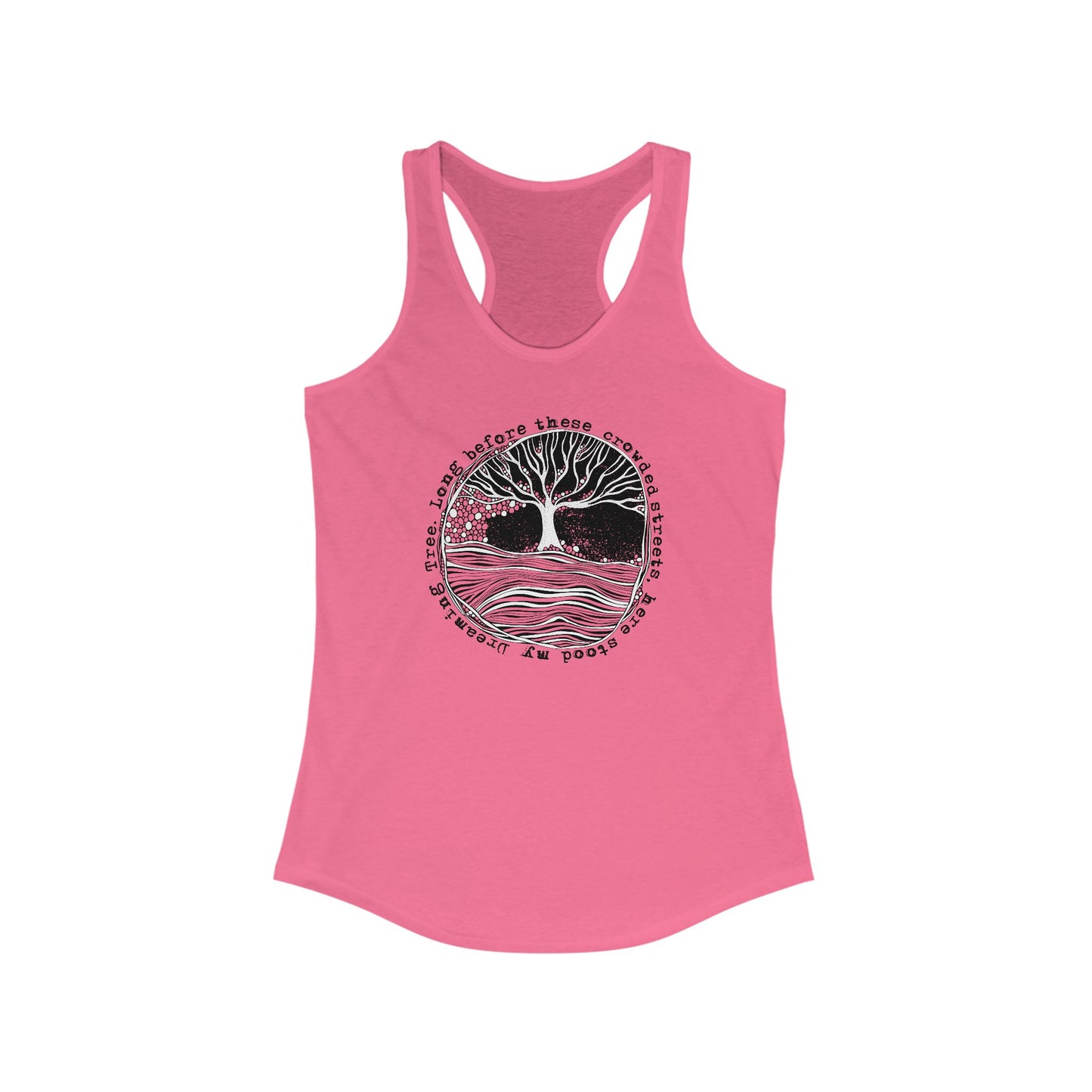 Long before these crowded streets Woman's Tank