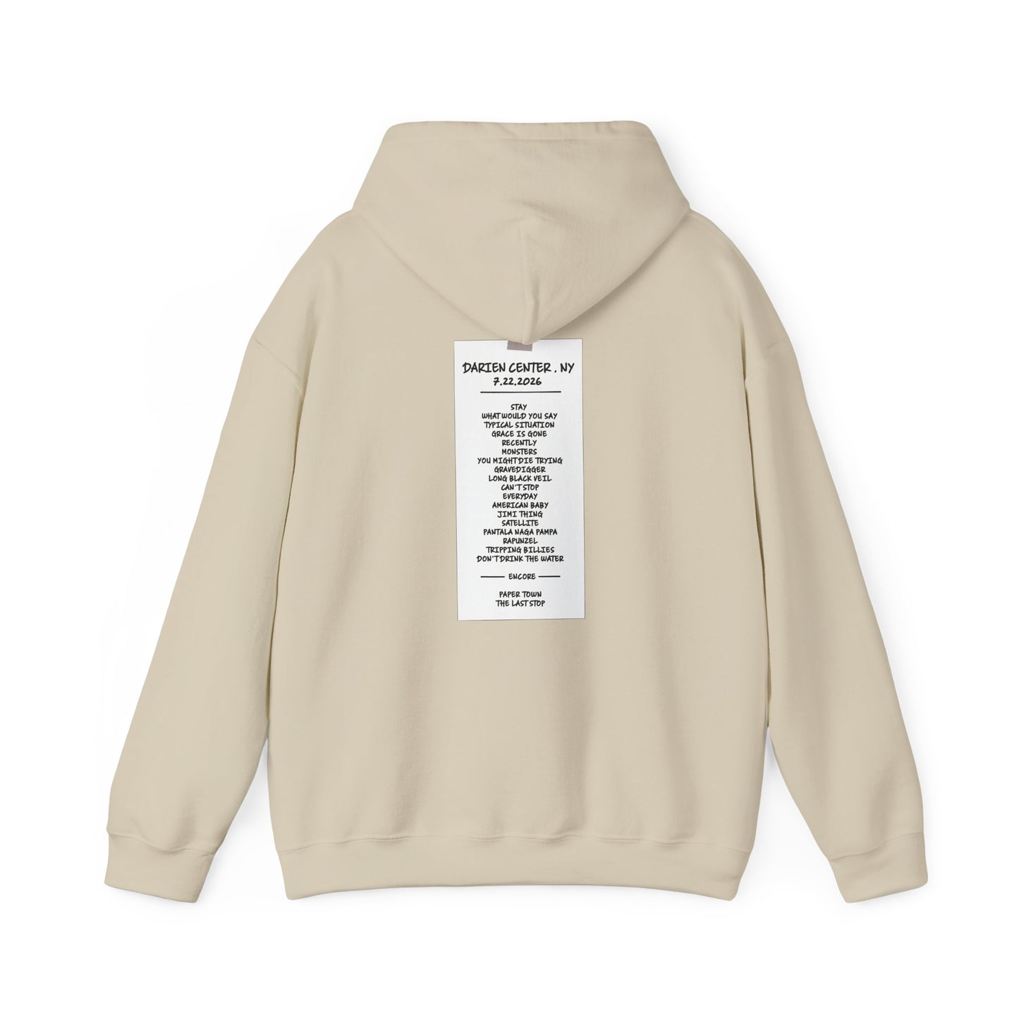 Darien Lake 2026 Hoodies *With Set List