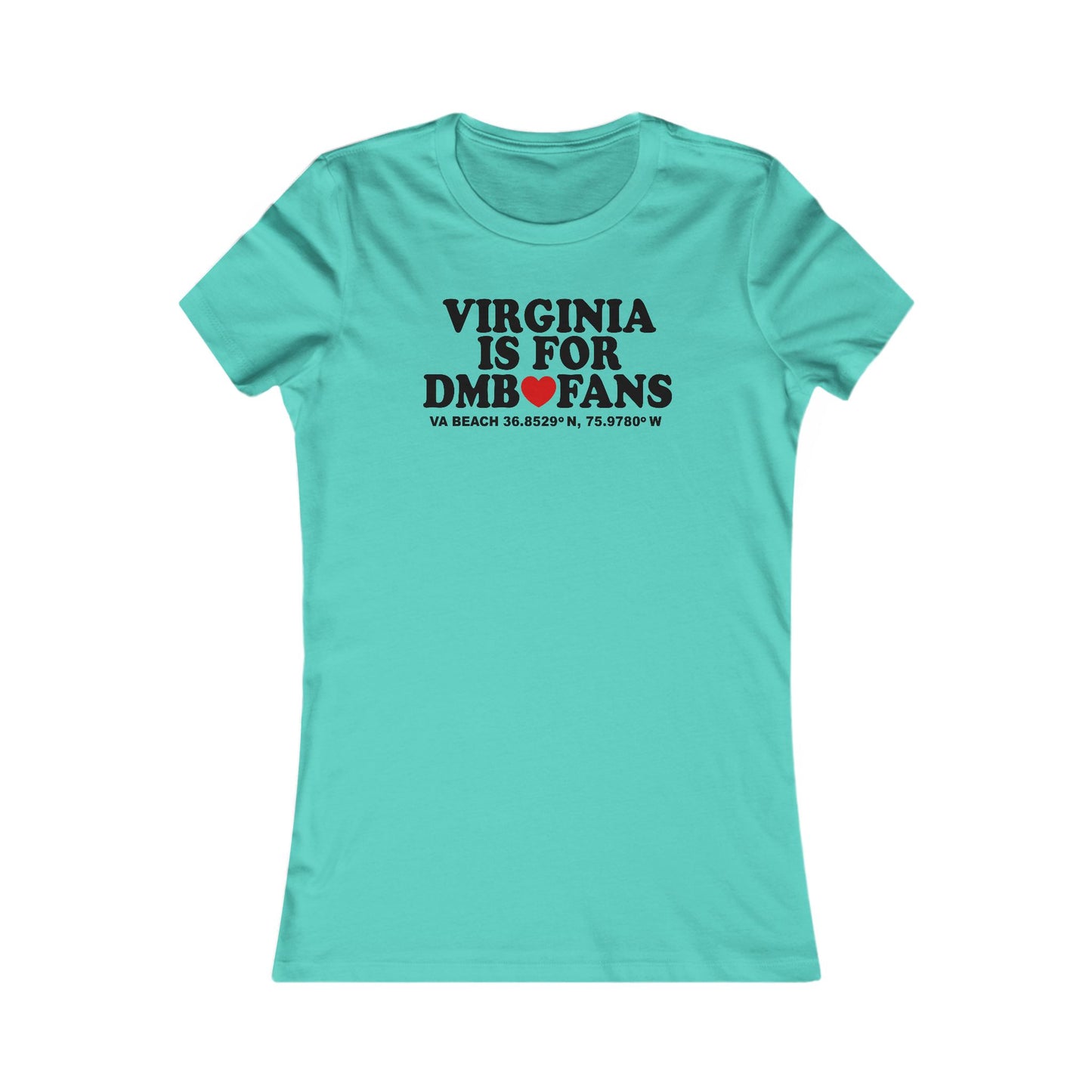 Virginia Beach 2026 Woman's Cut Tee *With Set List