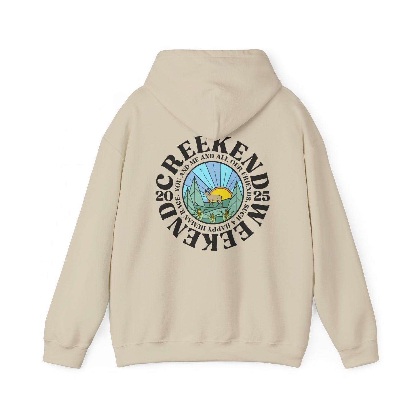 Freakin Creekend 2025 *With Back Print Hoodie