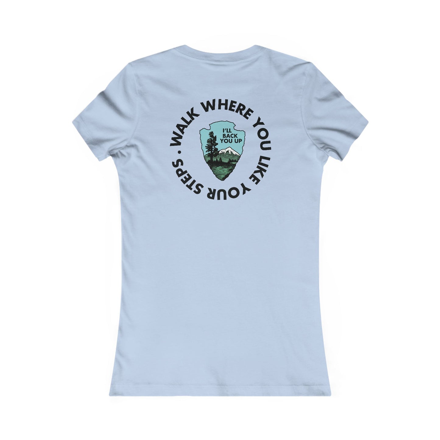 Save Our National Parks I'll Back You Up *front & back Women's Cut Tee