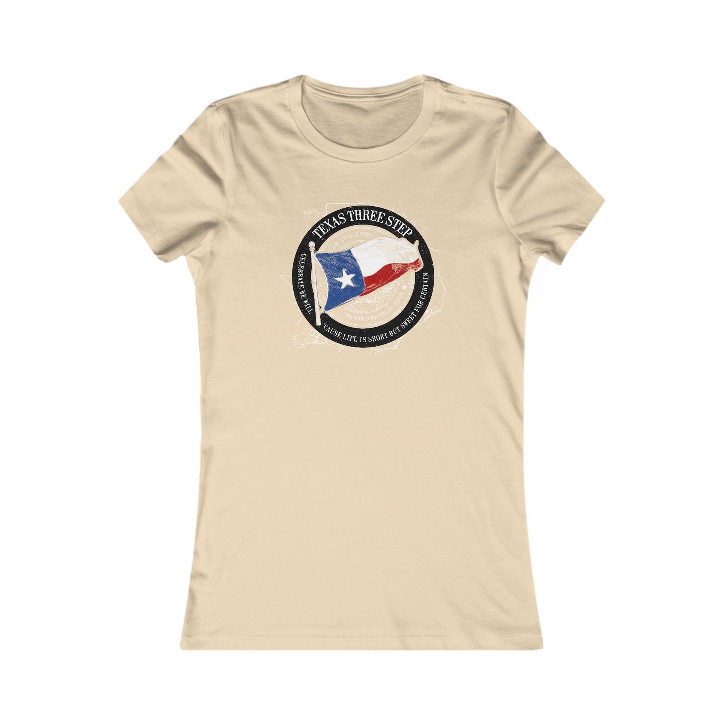 Texas Three Step 2026 Woman's Cut Tee *With Set List